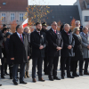 przedstawiciele Rady Miejskiej i władz gminy podczas uroczystości na placu Powstańców Wlkp.