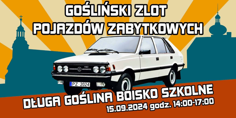 [obraz] Goślińskie klasyki, zlot pojazdow zabytkowych, Długa Goślina, 15 września