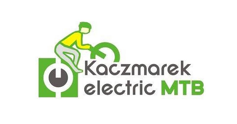 logo cyklu zawodów rowerowych MTB Kaczmarek